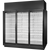 True TRM3L-NN-BLK-WHT-1BLKLLL-4 True Retail Merchandiser • 3-Door • Low Temp – Finished Left Panel/Finished Right Panel – Black Exterior – White Interior – Aluminum Frame Black Doors • All Left Door Hinge – 4000K LED Lighting