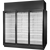 True TRM3L-YN-BLK-WHT-1BLKLLL-4 True Retail Merchandiser • 3-Door • Low Temp – In Line Left Panel/Finished Right Panel – Black Exterior – White Interior – Aluminum Frame Black Doors • All Left Door Hinge – 4000K LED Lighting