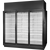 True TRM3L-YY-BLK-WHT-1BLKLLL-4 True Retail Merchandiser • 3-Door • Low Temp – In Line Left Panel/In Line Right Panel – Black Exterior – White Interior – Aluminum Frame Black Doors • All Left Door Hinge – 4000K LED Lighting