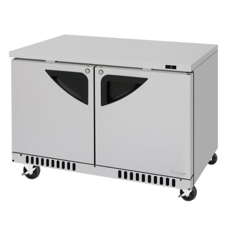 Turbo Air TUF-48SD-FB-N Super Deluxe Series Undercounter Freezer Two Section, 14.8 cu. ft.