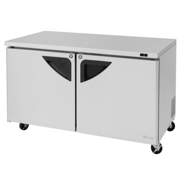 Turbo Air TUF-60SD-N Super Deluxe Undercounter Freezer Two Section, 17 cu.ft.