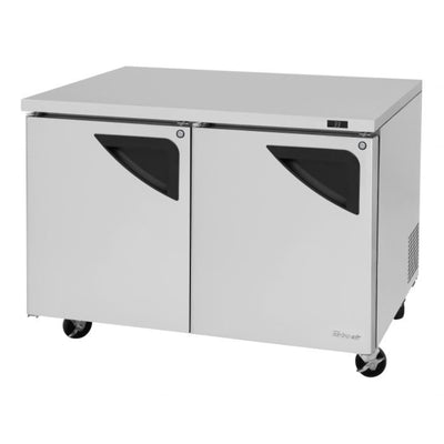 Turbo Air TUR-48SD-N Super Deluxe Undercounter Refrigerator Two Section, 12.2 cu.ft.