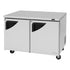 Turbo Air TUR-48SD-N Super Deluxe Undercounter Refrigerator Two Section, 12.2 cu.ft.
