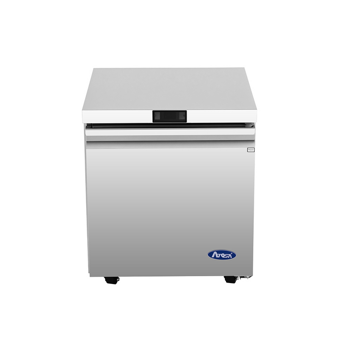 Atosa AUF27SD 27-inch Stainless Steel Undercounter Freezer