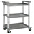 UC-Series 3-Tier Utility Carts with Brakes by Winco