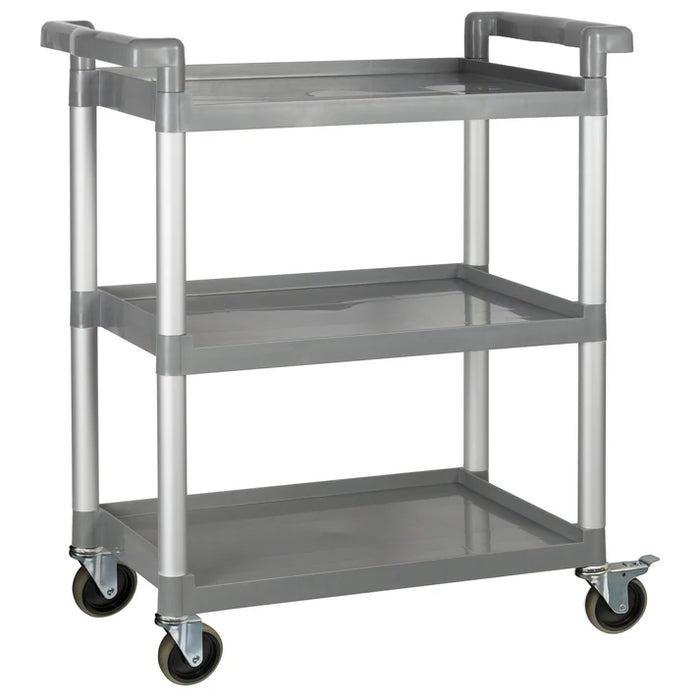 UC-Series 3-Tier Utility Carts with Brakes by Winco