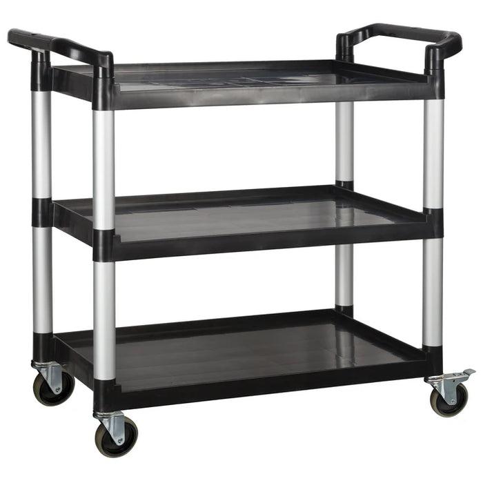 UC-Series 3-Tier Utility Carts with Brakes by Winco