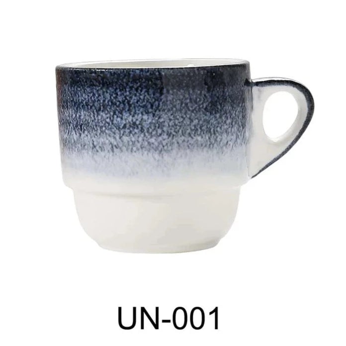 Yanco UN-001 Stackable Cup, 6Oz, Melamine, Pack of 36 (3 Dz )