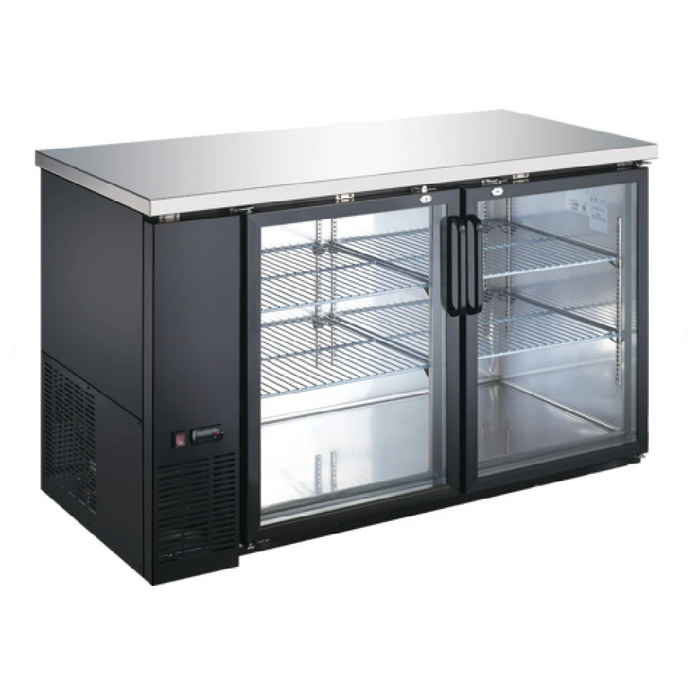 Admiral Craft U-Star USBB Stainless Steel Back Bar Bottle Refrigerator