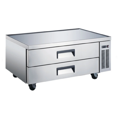 Admiral Craft U-STAR Refrigerated Chef Base with Stainless Steel Top
