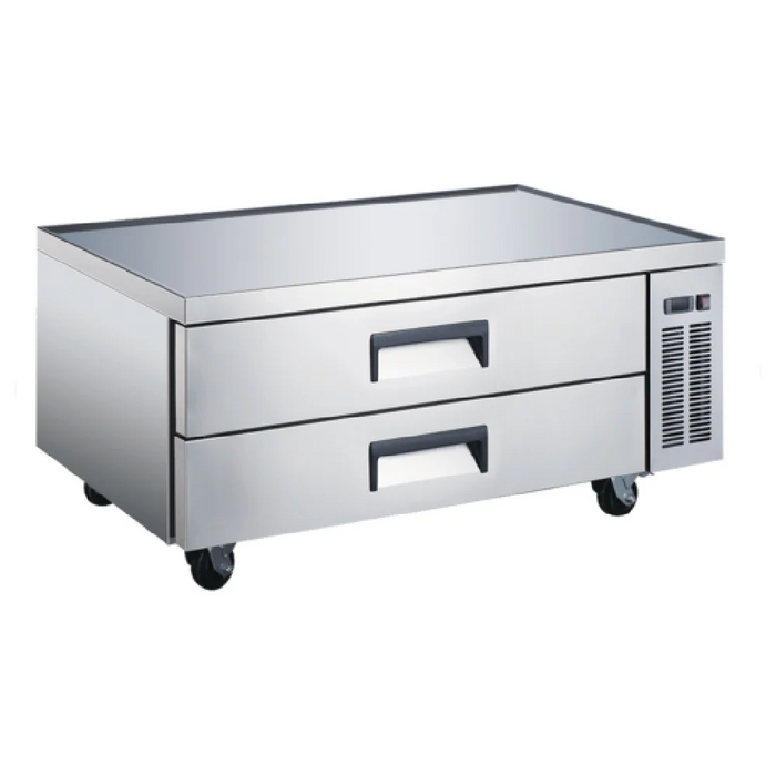 Admiral Craft U-STAR Refrigerated Chef Base with Stainless Steel Top