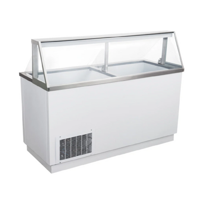 Admiral Craft U-Star USDP Ice Cream Dipping Cabinet with Integrated Refrigeration
