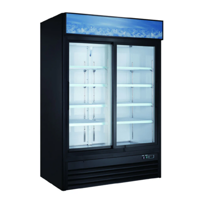 Admiral Craft USRFS U-STAR Glass Door Refrigerated Merchandiser