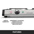 Waring WDB600X Commercial Cast-Iron Double Burner 1800W