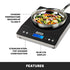 Waring WIH200X Induction/Burner Commercial Single Induction Range 120V