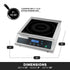 Waring WIH400X Heavy-Duty Commercial Single Induction Range, 1800W