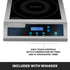 Waring WIH400X Heavy-Duty Commercial Single Induction Range, 1800W