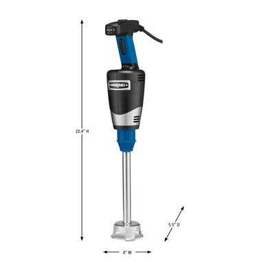 Waring WSB40X Quik Stik Plus 10" 1/2 HP Medium-Duty Immersion Blender 120V