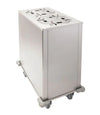 Adcraft Adjustable Heated Plate Lowerator, in Silver