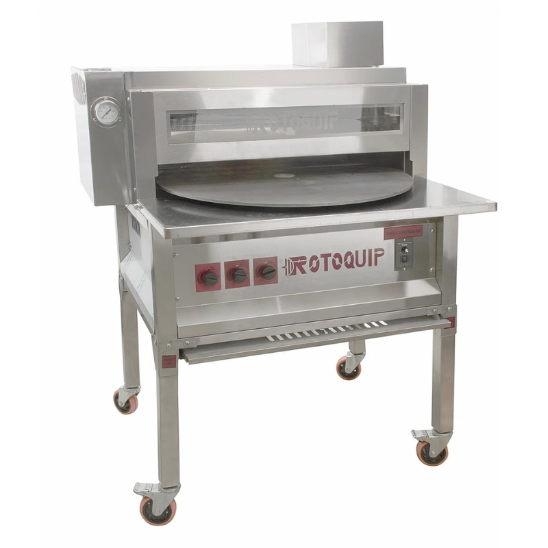 NSF & ETL Certified Rotoquip Rotating Tandoor Roti Naan Pita Bread Oven - Made in UK - NaturalGas
