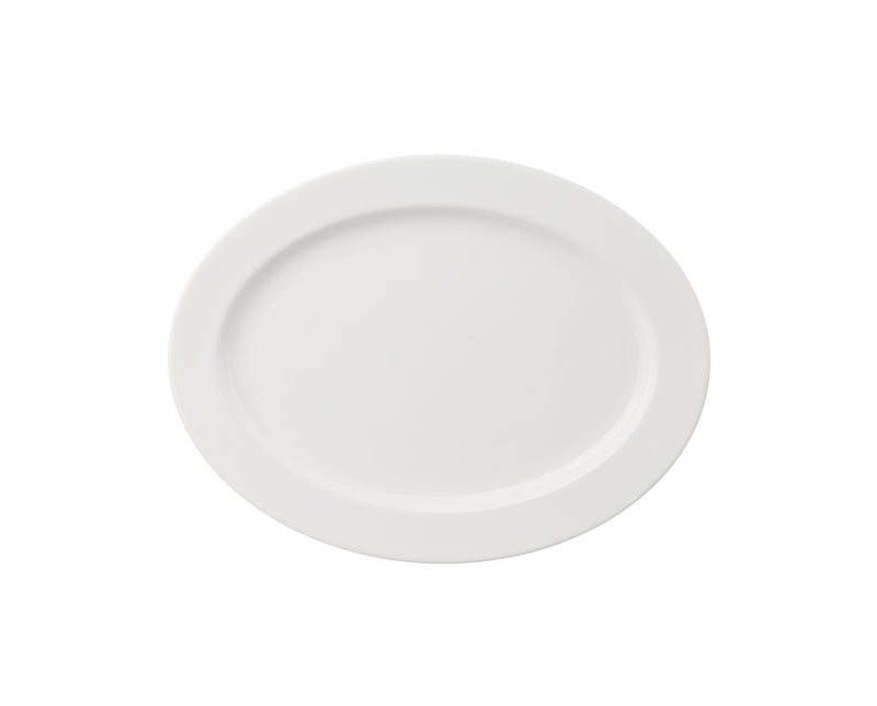 Yanco Versailles Oval Chinaware Platter( Pack Of 12 )