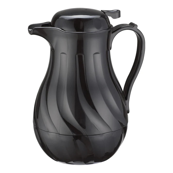 VSW-Series wirl Pattern Push Button Insulated Beverage Server by Wiinco
