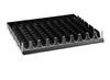 Atosa WA300024 12/14/16 oz. bottle organizer (10-Wide/5 (Case of 6)