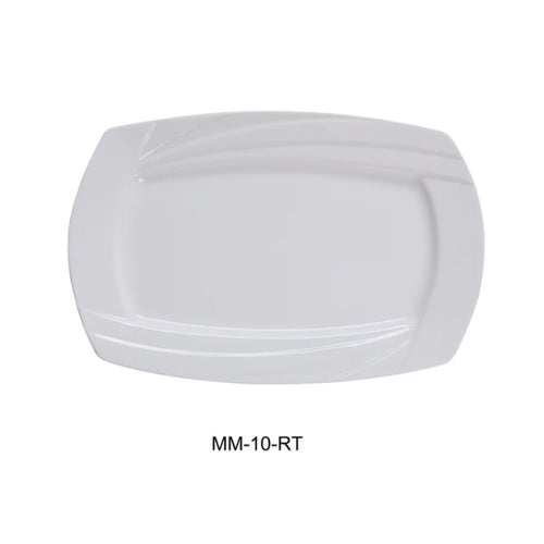 Yanco MM-10-RT 10" X 7"Rectangular Plate Pack of 24 (2Dz)