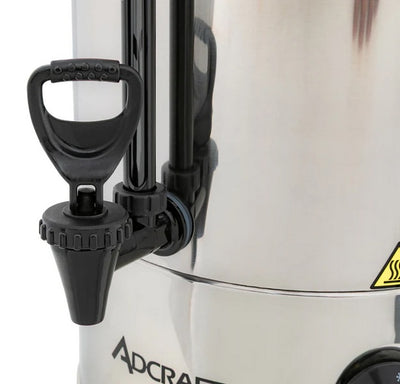 Adcraft WB-100 Hot Water 100 cup capacity, Dispenser Boiler, Stainless Steel