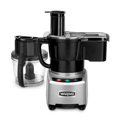 Waring WFP16SC 4 Qt Commercial Food Processor – 2 HP Motor, Bowl Cutter Mixer & Continuous Feed with LiquiLock® Seal System