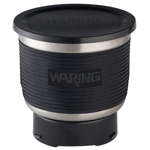 Waring CAC128 3-Cup Stainless Steel Grinding Bowl | Extra Bowl for WSG60 Commercial Spice Grinder with Cool-Touch Sleeve