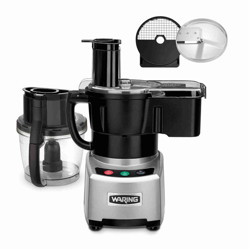 Waring WFP16SCD 4-Qt Commercial Food Processor – Bowl Cutter Mixer with Continuous Feed & LiquiLock® Seal