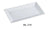 Yanco ML-216 Mainland Rectangular Plate, China, Super White, Pack of 6