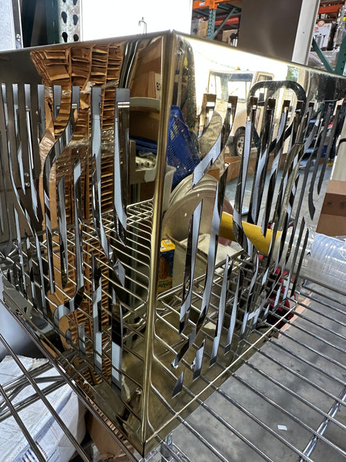 Square Riser Stand – Stainless Steel Display Risers for Buffet, Catering & Parties - Available in various sizes