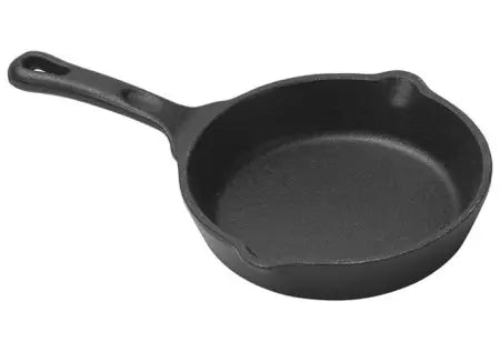 CAST-SERIES FireIron™ Mini Induction Cast Iron Cookware with Ergonomic Thumb-rest by Winco - Available in Different Sizes