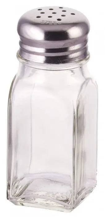 Winco G-109 Square Shaker, 2oz, Mushroom Top (Price/Dozen)