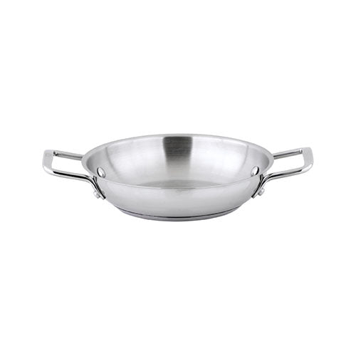 SSOP-12 12 1/2″ Stainless Steel Round Omelet Pan by Winco