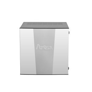 Atosa YRS0350A-161 22” Ice Machine – 350 lb/24 hr Commercial Ice Maker with Bin, Air-Cooled, Half-Dice Cube