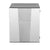 Atosa YRS0600A-261 22” Ice Machine – 600 lb/24 hr Commercial Ice Maker with Bin, Air-Cooled, Half-Dice Cube