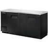 True TBB-3-HC Solid Swing Door Back Bar Cooler with Hydrocarbon Refrigerant