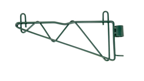 Omcan Single Epoxy Post Bracket for Wire Shelving, Multiple Sizes
