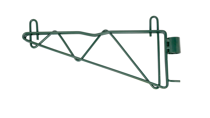 Omcan Single Epoxy Post Bracket for Wire Shelving, Multiple Sizes
