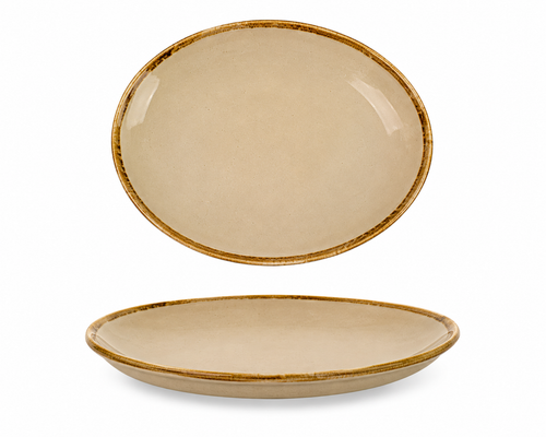 Ariane Island Miniature Oval Plate 15 cm Premium Fine Porcelain Serving Plate ( Case of 12 )