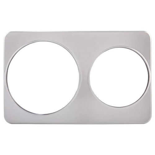 Winco ADP-810 Adaptor Plate, 8-3/8" & 10-3/8" Holes, S/S (Price/Piece)