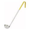 Winco One-Piece Stainless Steel Ladles with Color-Coded Handles