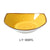 Yanco LY-309YL Lyon China Pasta/Salad Plate 20 Oz Yellow (2Dz)