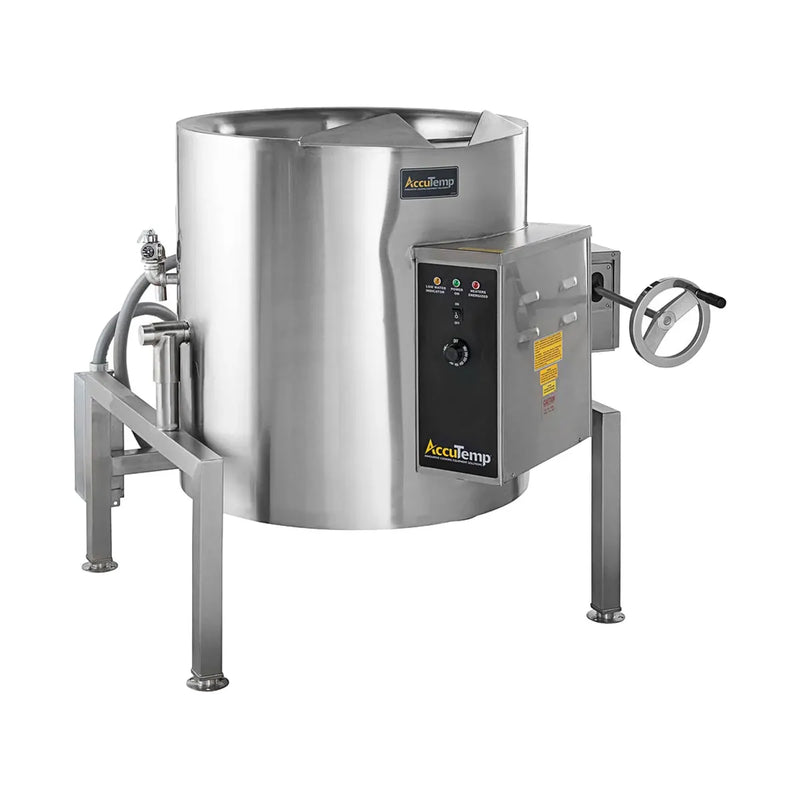 AccuTemp ALTWE-40-QS Insulated self- ContaIned Floor Mounted Kettle, 40 Gallon Capacity-Electric
