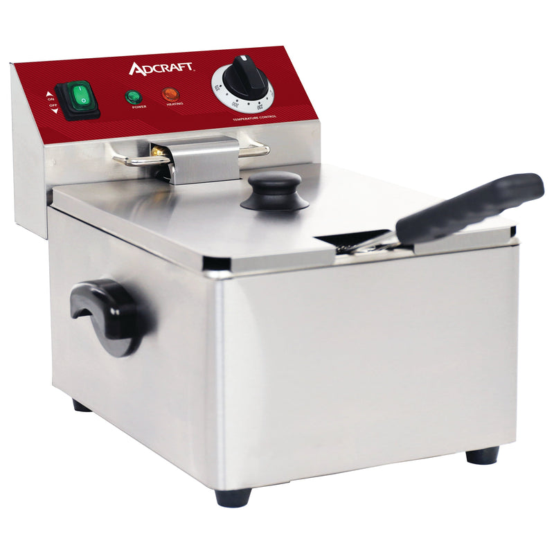 Adcraft DF-6L single tank countertop electric fryer