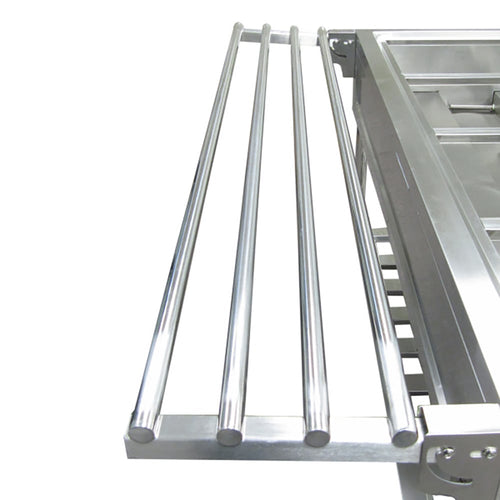 Adcraft EST-240/TH stainless steel four-rail tray slide