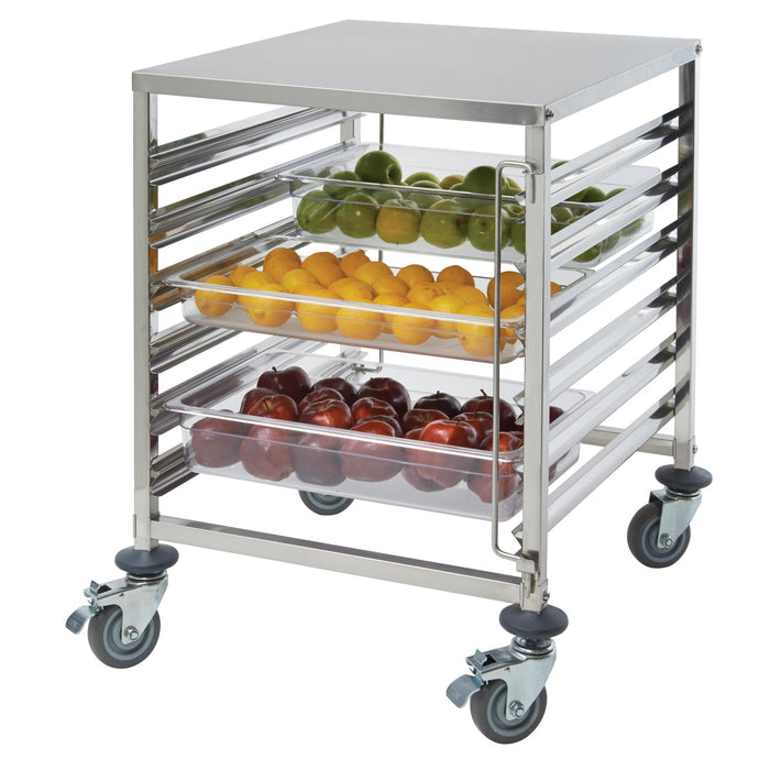 12-TIER Undercounter Food Pan Racks with Brakes by Winco - Available in Different Models